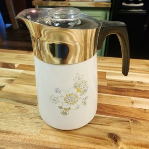 Vintage Corningware 6 cup Percolator